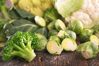 Broccoli, brussels sprouts and kale are high in fiber.jpg